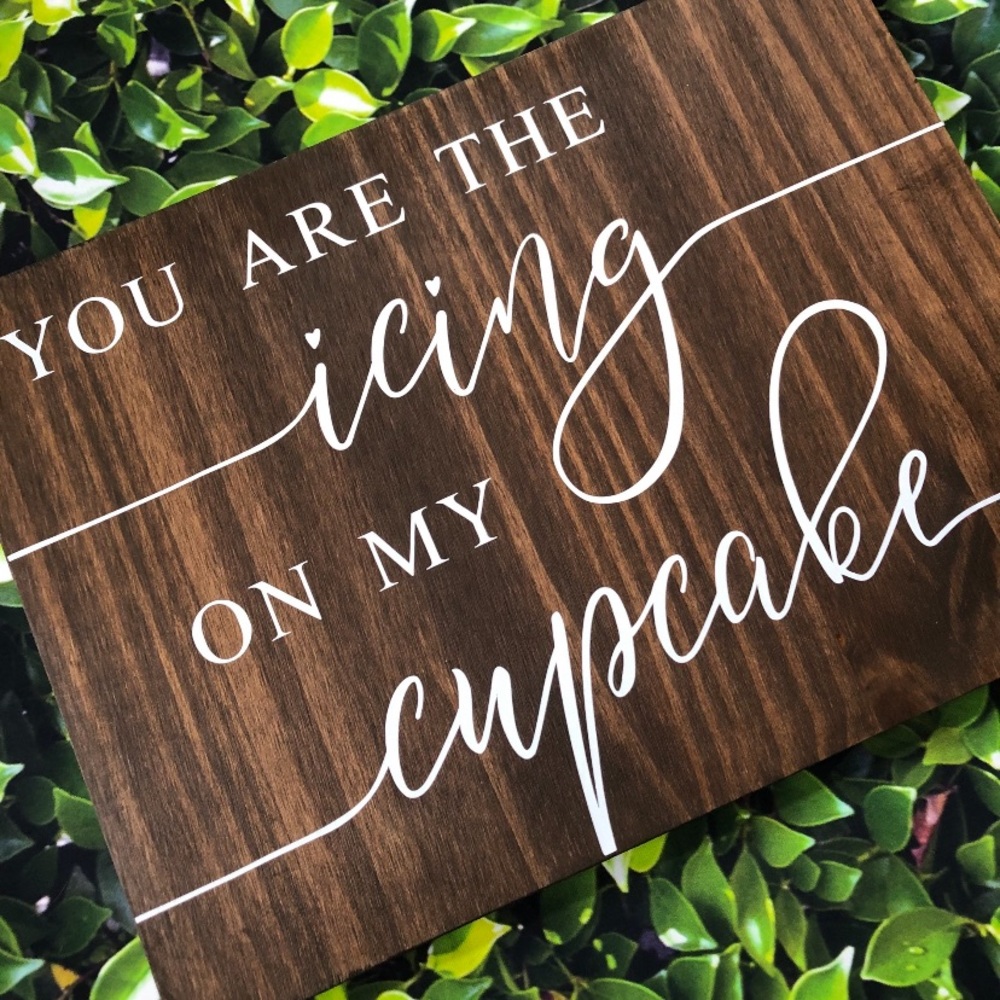 Handmade Wedding Sign